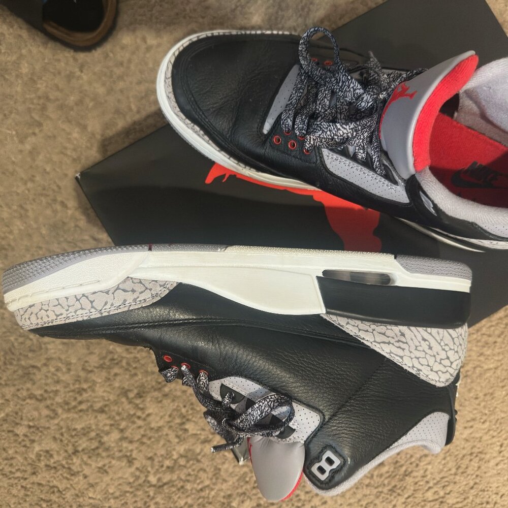 Air Jordan Black Cement 3's!!!!